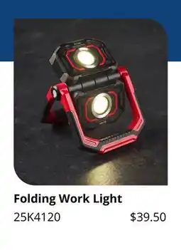 Lee Valley Tools Folding Work Light offer