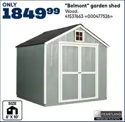 RONA Belmont garden shed offer