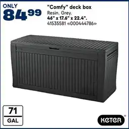 RONA 46 x 17.6 x 22.4 Comfy deck box offer