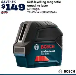 RONA Self-levelling magnetic crossline laser offer