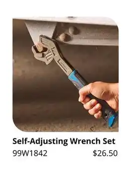 Lee Valley Tools Self-Adjusting Wrench Set offer