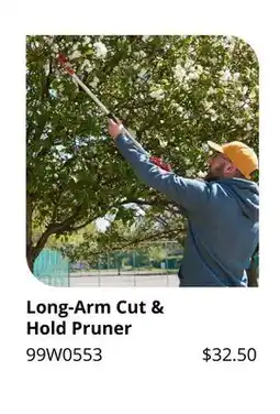 Lee Valley Tools Long-Arm Cut & Hold Pruner offer