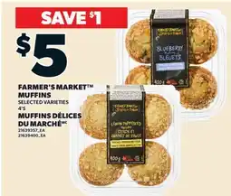 Valu-mart MUFFINS DÉLICES DU MARCHÉMC, 4'S offer