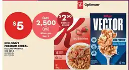 Valu-mart KELLOGG'S PREMIUM CEREAL offer