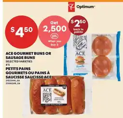 Valu-mart PETITS PAINS GOURMETS OU PAINS À SAUCISSE ACE, 4'S offer