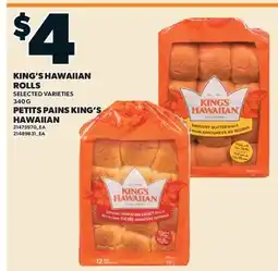 Valu-mart PETITS PAINS KING'S HAWAIIAN offer
