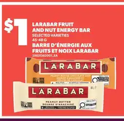 Valu-mart BARRE D'ÉNERGIE AUX FRUITS ET NOIX LARABAR offer