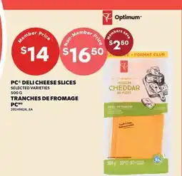 Valu-mart TRANCHES DE FROMAGE PC offer
