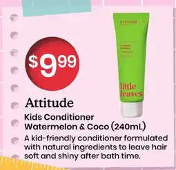 Healthy Planet Attitude Kids Conditioner Watermelon & Coco (240ML) offer