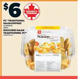 Valu-mart BOUCHÉES NAAN TRADITIONNEL PC offer
