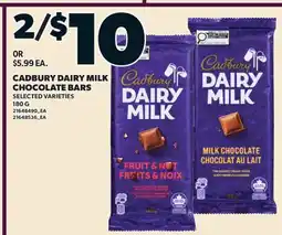 Valu-mart CADBURY DAIRY MILK CHOCOLATE BARS offer