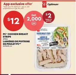 Valu-mart LANIÈRES DE POITRINE DE POULET PC offer