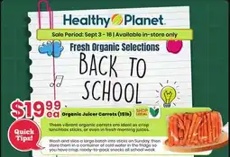 Healthy Planet Healthy Planet Organic Juicer Carrots offer
