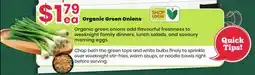 Healthy Planet Organic Green Onions offer