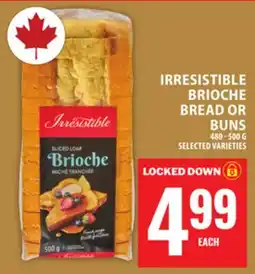 Food Basics IRRESISTIBLE BRIOCHE BREAD OR BUNS offer