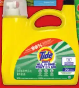 Food Basics TIDE OR GAIN LAUNDRY DETERGENT OR BOUNCE DRYER SHEETS offer