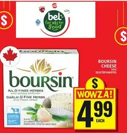 Food Basics BOURSIN CHEESE offer