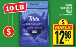 Food Basics TILDA BASMATI RICE offer