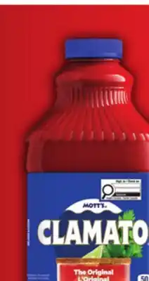 Food Basics MOTT'S CLAMATO COCKTAIL OR NESTEA ICED TEA offer