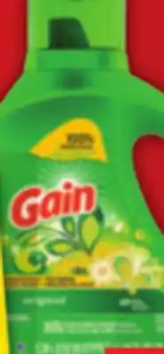 Food Basics TIDE OR GAIN LAUNDRY DETERGENT 2.39 - 2.72 L = 61 - 70 LOADS BOUNCE DRYER SHEETS 200'S offer