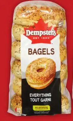 Food Basics DEMPSTER'S BAGELS OR DIMPFLMEIER BREAD offer