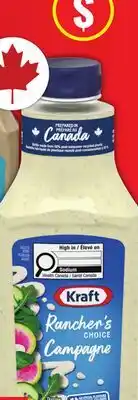 Food Basics KRAFT SALAD DRESSING offer