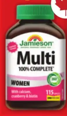 Food Basics JAMIESON MULTI-VITAMIN offer