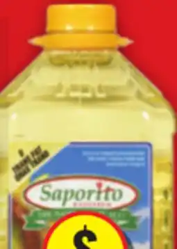 Food Basics SAPORITO VEGETABLE, CANOLA, OR SUNFLOWER OIL offer