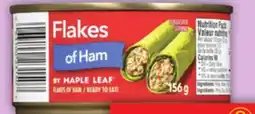 Food Basics HOLIDAY LUNCHEON OR MAPLE LEAF FLAKED MEAT offer