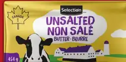 Food Basics SELECTION SALTED OR UNSALTED BUTTER offer