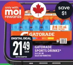 Food Basics GATORADE SPORTS DRINKS offer