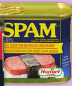 Food Basics HEREFORD CORNED BEEF OR SPAM LUNCHEON MEAT offer