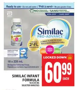 Food Basics SIMILAC INFANT FORMULA offer