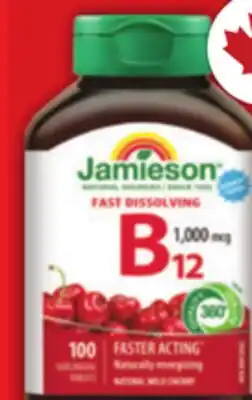 Food Basics JAMIESON B12 VITAMIN, MAGNESIUM offer