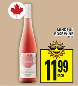 Food Basics MINDFUL ROSÉ WINE offer