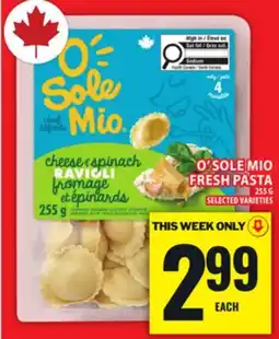 Food Basics O' SOLE MIO FRESH PASTA offer