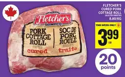 Food Basics FLETCHER'S CURED PORK COTTAGE ROLL offer