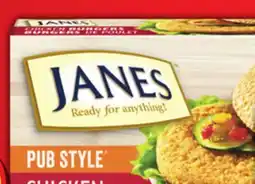 Food Basics JANES PUB STYLE FULLY COOKED BREADED CHICKEN offer