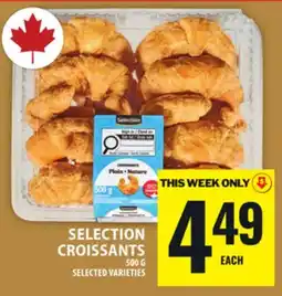 Food Basics SELECTION CROISSANTS offer