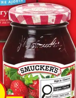 Food Basics SMUCKER'S SPREAD offer