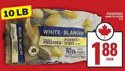 Food Basics WHITE BLANCHES POTATOES offer
