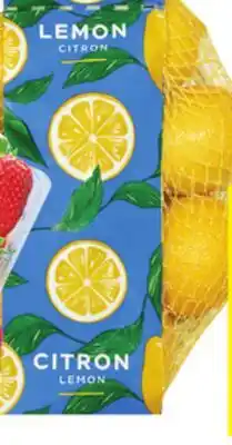 Food Basics LEMONS OR STRAWBERRIES offer