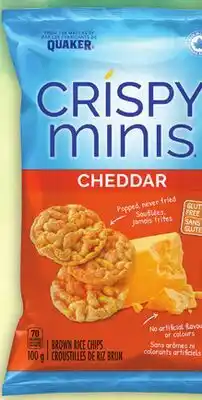 Food Basics QUAKER CRISPY MINIS offer