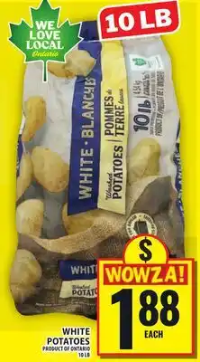 Food Basics WHITE POTATOES offer