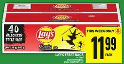 Food Basics LAY'S TREAT BAGS offer