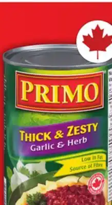 Food Basics PRIMO PASTA SAUCE OR TOMATOES offer
