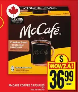 Food Basics McCAFE COFFEE CAPSULES offer