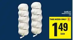 Food Basics GARLIC offer