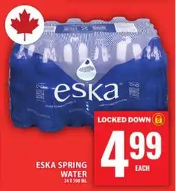 Food Basics ESKA SPRING WATER offer