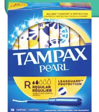 Food Basics ALWAYS ULTRA THIN PADS, TAMPAX TAMPONS offer